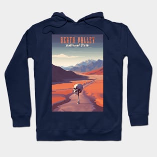 Death Valley National Park Vintage Travel  Poster Hoodie